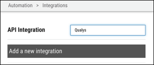 Qualys Asset Connector - Search for Qualys